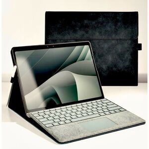 NIB!Protective Case Cover for Surface Pro 11 10 2024, Surface Pro 9 2022 Black